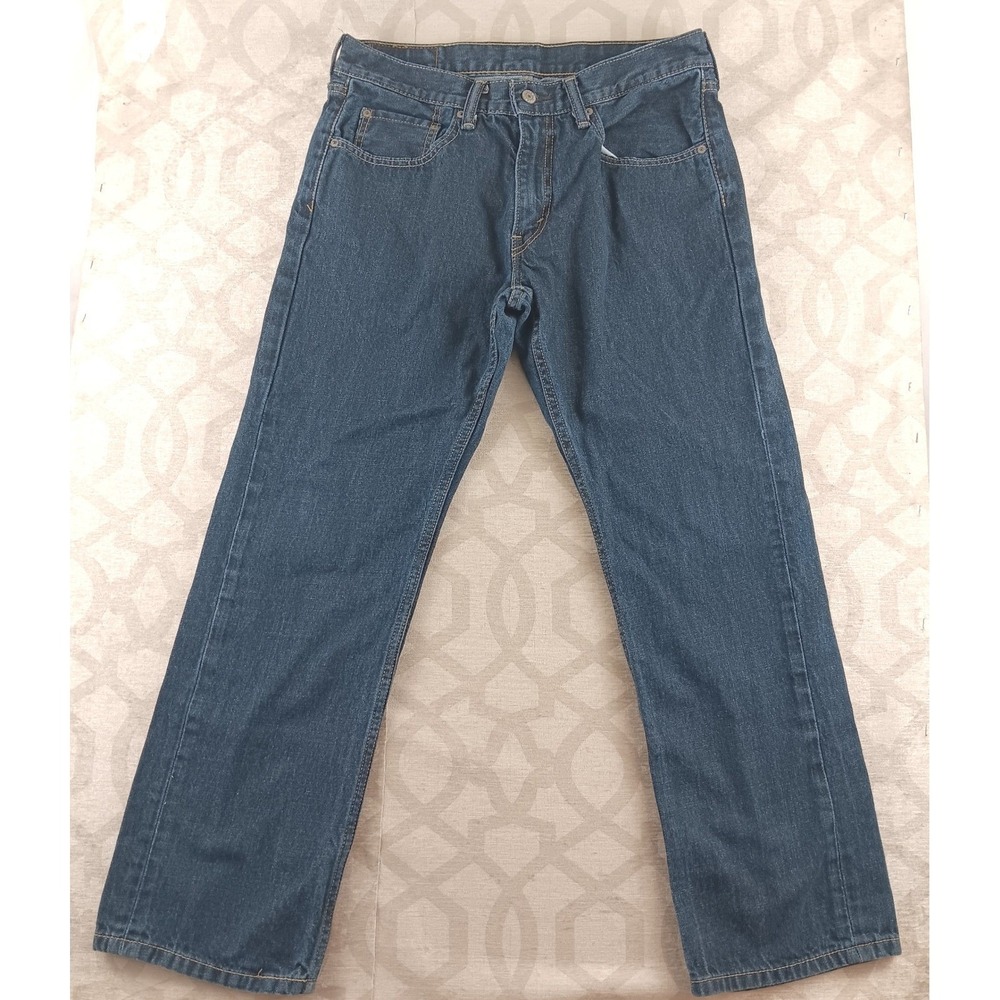 Levi Strauss 559 Jeans‎ Mens W32 L30 Relaxed Fit Dark Wash Denim